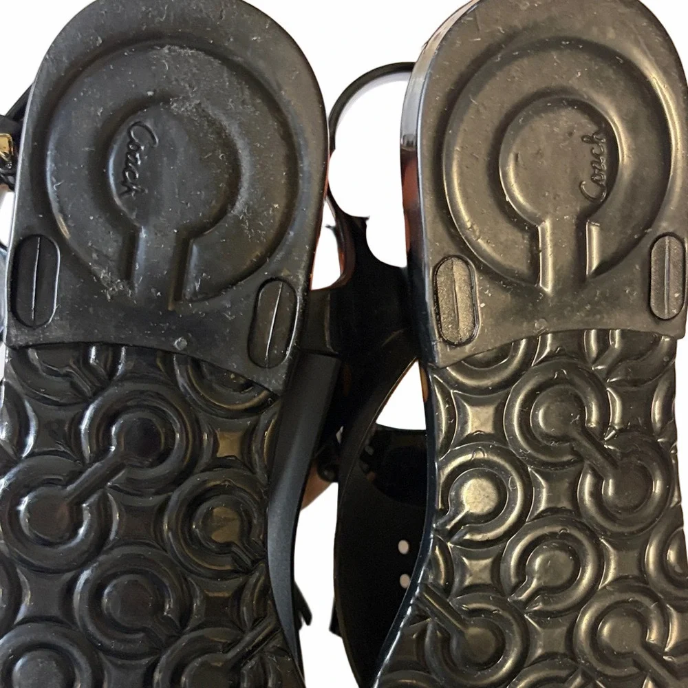 Coach Helma Jelly Thong Sandal | EUC